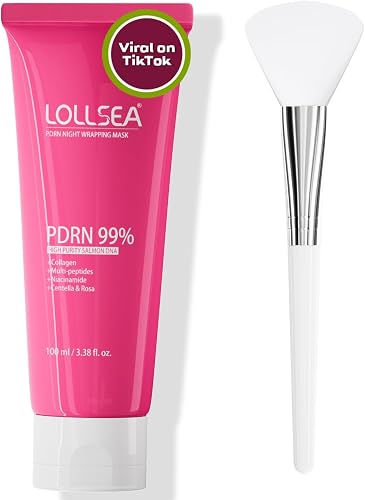 Lollsea PDRN Collagen Wrapping Mask, Overnight Peel Off Face Mask, Sal — Real-world performance testing in action