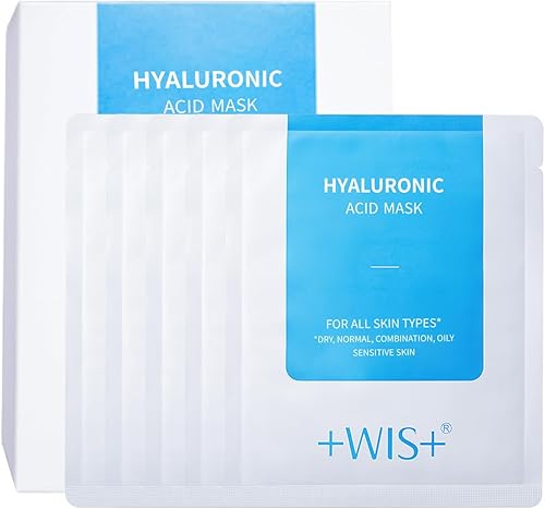 +WIS+ Hyaluronic Acid Face Mask 24 EA with Hyaluronic Acid Serum and V — Our hands-on testing setup for how often use luxury face 