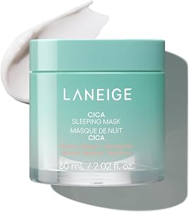 LANEIGE Cica Sleeping Mask: Korean Sensitive Skin Sleeping Mask for Soothing Hydration &am