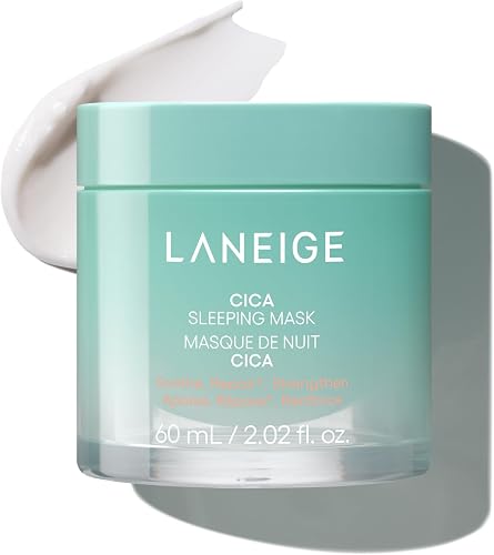 LANEIGE Cica Sleeping Mask: Korean Sensitive Skin Sleeping Mask for So — Real-world performance testing in action
