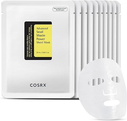 COSRX Snail Mucin Sheet Mask 10 EA with Snail Mucin Serum, Hydrating F — Build quality and design details up close
