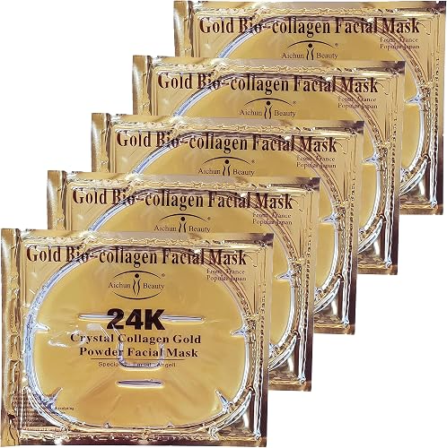 Luxurious 24k Gold Bio-collagen Facial Mask (5pcs) — Real-world performance testing in action
